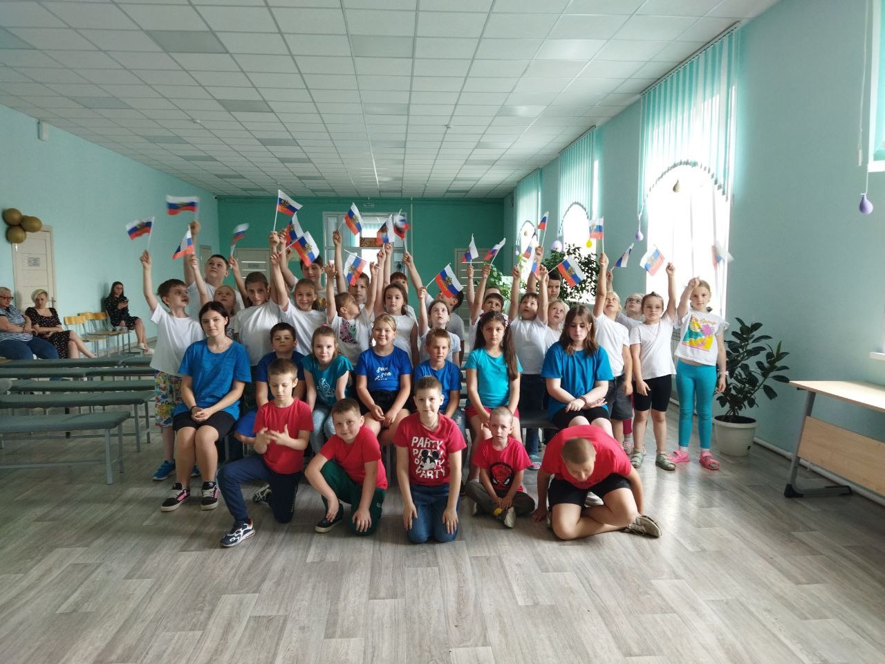 Тройной удар патриотизма в лагере &amp;quot;Сказка&amp;quot; в День России!.